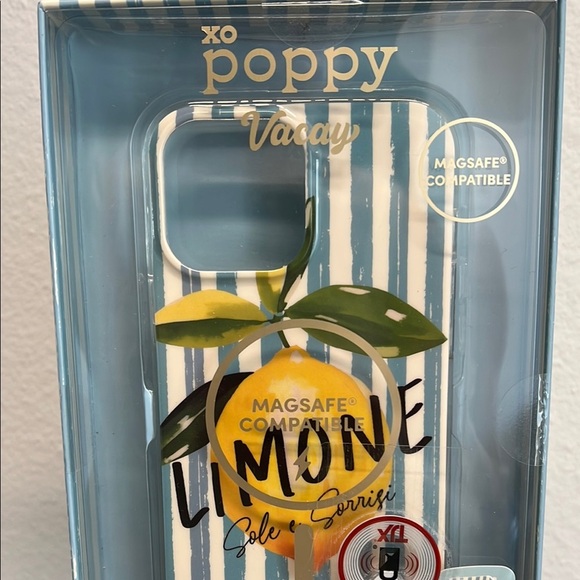 XO Poppy | Limone 🍋 iPhone Case - Picture 2 of 5